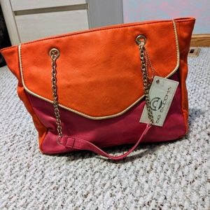 Big Buddha orange purse